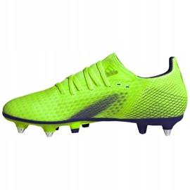 Botas de fútbol adidas X Ghosted.3 Sg M EG8176 multicolor verde 1 Botas de fútbol adidas X Ghosted.3 Sg M EG8176 multicolor verde 1