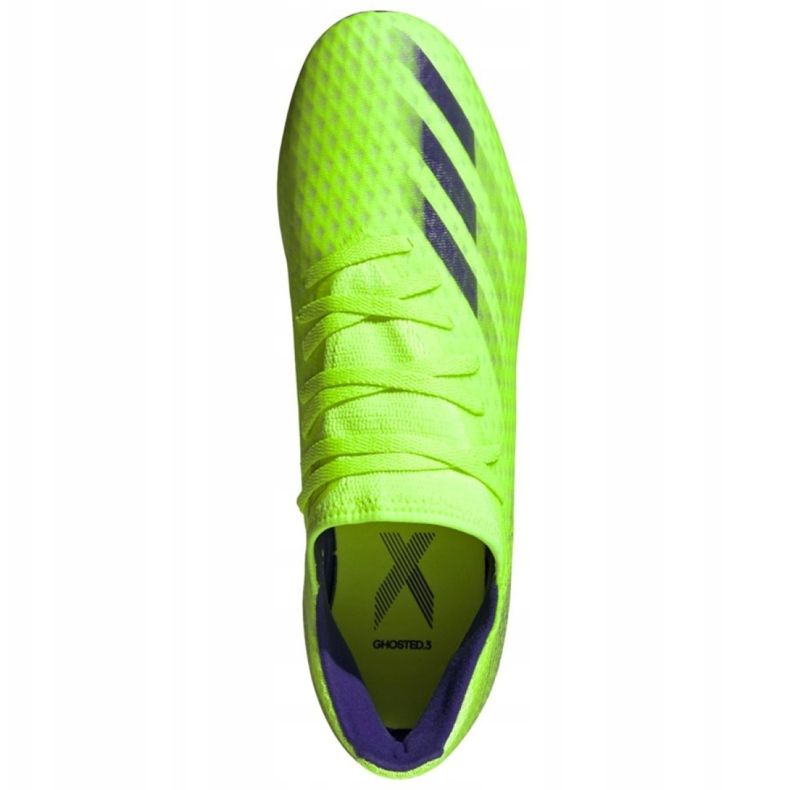 Botas de fútbol adidas X Ghosted.3 Sg M EG8176 multicolor verde 2 Botas de fútbol adidas X Ghosted.3 Sg M EG8176 multicolor verde 2