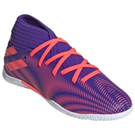 Botas de fútbol Adidas Nemeziz .3 In Jr EH0582 multicolor azul marino 3