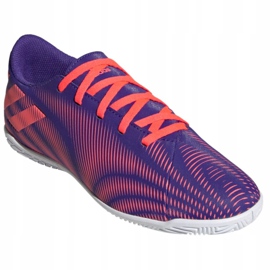 Botas de fútbol Adidas Nemeziz .4 In Jr EH0587 multicolor azul marino 3