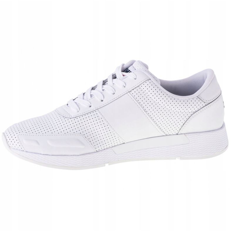 Zapatos Tommy Hilfiger Flexi Perf Leather Runner M EM0EM00580-YBR blanco 1