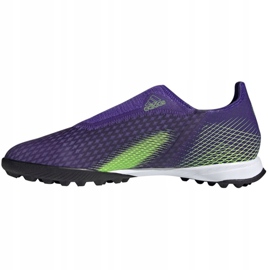 Botas de fútbol Adidas X Ghosted.3 Ll Tf Junior EH2016 violeta violeta 2
