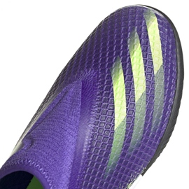 Botas de fútbol Adidas X Ghosted.3 Ll Tf Junior EH2016 violeta violeta 3