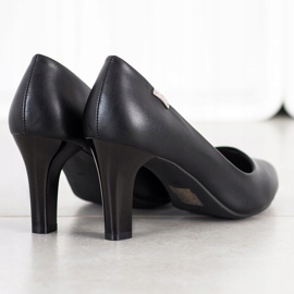 J. Star Zapatos de tacón casuales negro 2