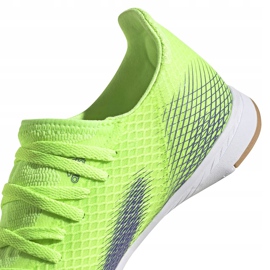 Verde adidas X Ghosted.3 In Junior botas de fútbol EG8223 multicolor 3