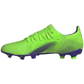 Zapatillas de fútbol Adidas X Ghosted.3 Fg verdes EG8192 2