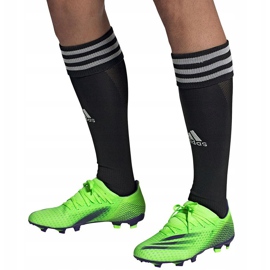 Zapatillas de fútbol Adidas X Ghosted.3 Fg verdes EG8192 5