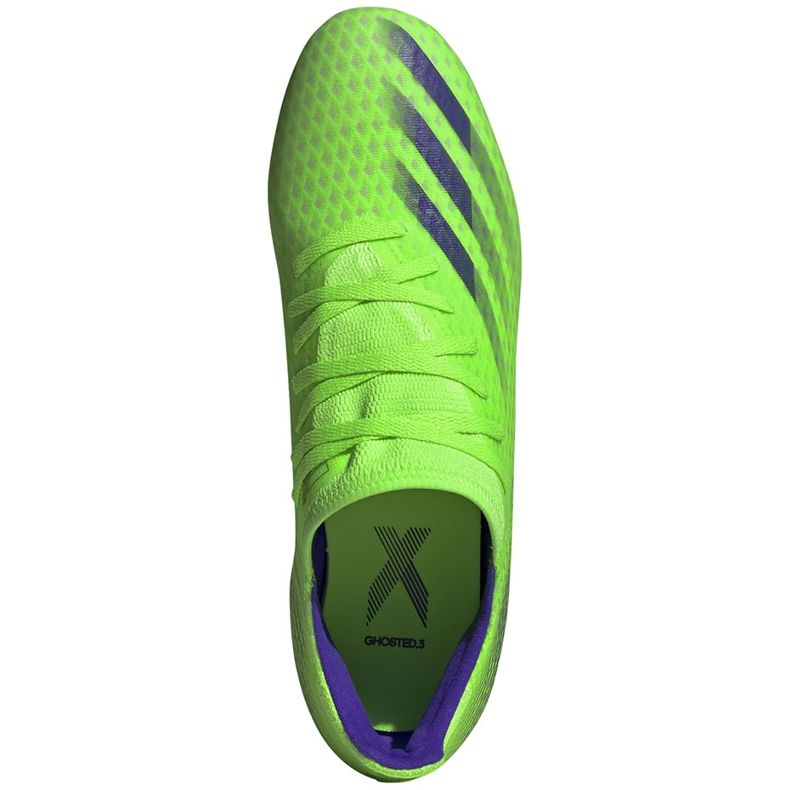 Zapatillas de fútbol Adidas X Ghosted.3 Fg verdes EG8192 1