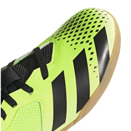 Botas de fútbol Adidas Predator 20.4 In Sala Jr EH3043 multicolor verde 3