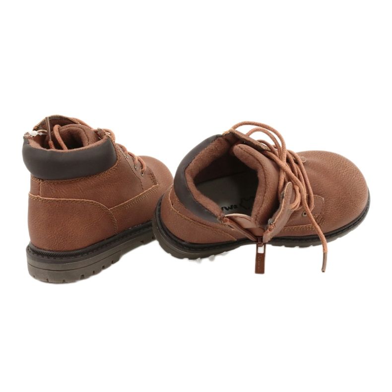 Apawwa Botas niño niño marrón botas Moa 4