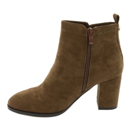 Sergio Leone BT508 botas oliva marrón 1