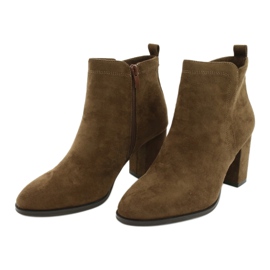 Sergio Leone BT508 botas oliva marrón 2