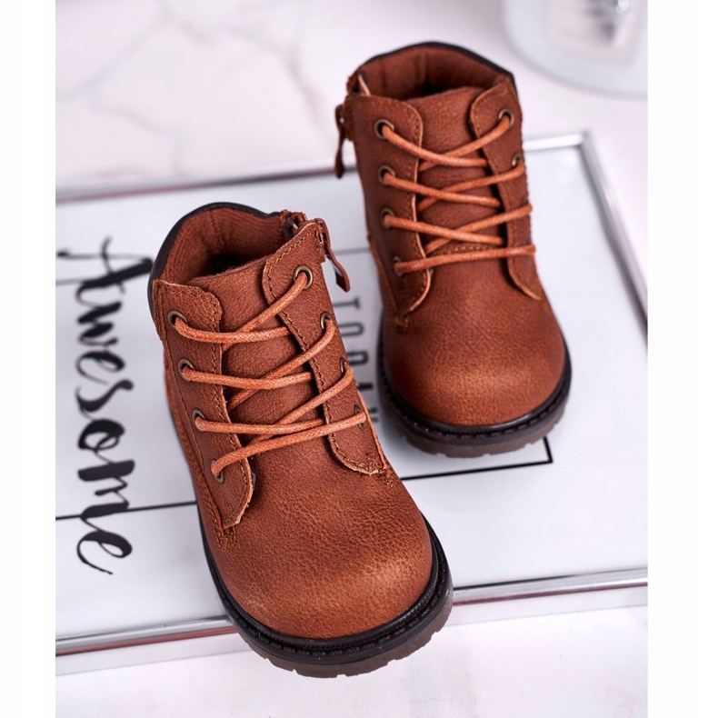 Apawwa Botas niño niño marrón botas Moa 2
