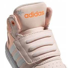 Zapatillas adidas Hoops Mid rosas FW4924 para niños rosado 4