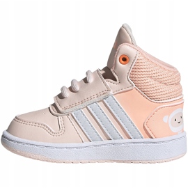 Zapatillas adidas Hoops Mid rosas FW4924 para niños 1