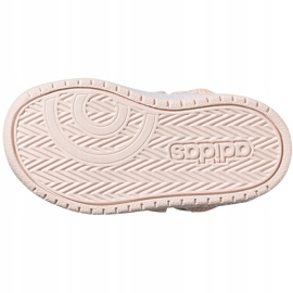 Zapatillas adidas Hoops Mid rosas FW4924 para niños rosado 5