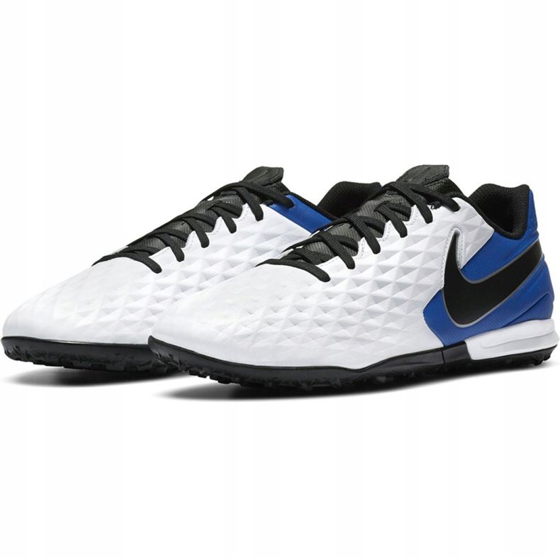Calzado de fútbol Nike Tiempo Legend 8 Academy Tf M AT6100 104 blanco , blanco azul 1