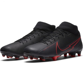 Zapatos de fútbol Nike Mercurial Superfly 7 Academy FG / MG M AT7946 060 negro morado, negro 1