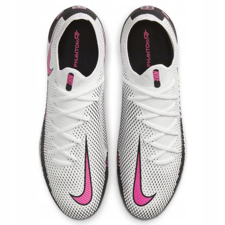 Calzado de fútbol Nike Phantom Gt Pro Fg CK8451 160 gris blanco 1