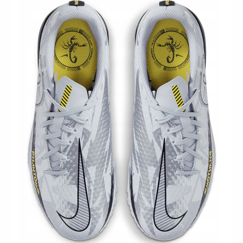 Zapatillas de fútbol Nike Phantom Gt Scorpion Academy Tf Jr DA2282 001 azul azul 1