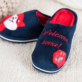 Bona Zapatillas de bienvenida a casa blanco rojo azul marino 4