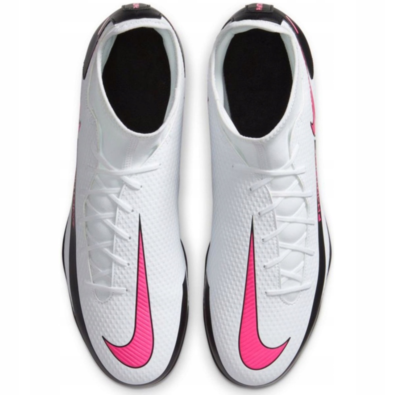 Zapatillas de fútbol Nike Phantom Gt Club Df FG / MG CW6672 160 blanco blanco 2