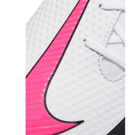Zapatillas de fútbol Nike Phantom Gt Club Df FG / MG CW6672 160 blanco blanco 6