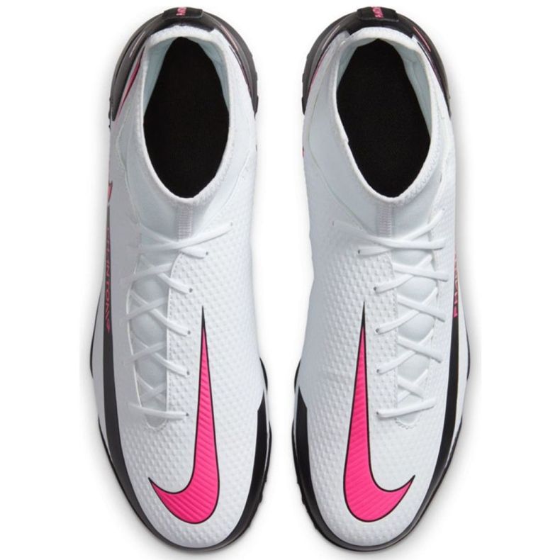 Calzado de fútbol Nike Phantom Gt Club Df Tf CW6670 160 blanco multicolor 2
