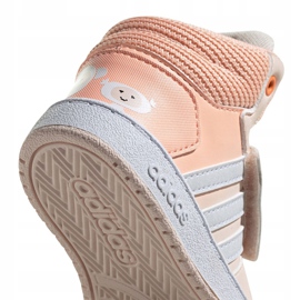 Zapatillas Adidas Hoops Mid Jr FW4924 rosado 3