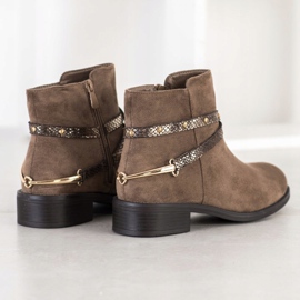 Bestelle Botas marrones de moda marrón 2 Bestelle Botas marrones de moda marrón 2