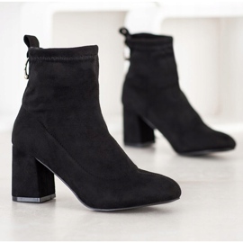 Fashion Botas sin cordones negro 4