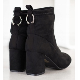 Fashion Botas sin cordones negro 5