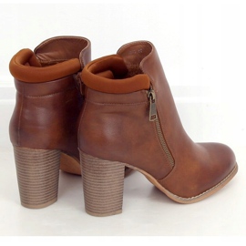 Camel 4599 Tacones camel marrón 2