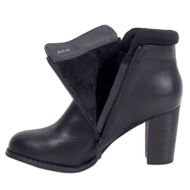 Negro 4599 Tacones negros 1