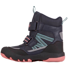 Zapatos infantiles Kappa Blackpool Tex azul marino 260805K 6722 2