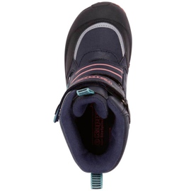 Zapatos infantiles Kappa Blackpool Tex azul marino 260805K 6722 1