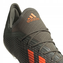 Verde Zapatos de fútbol adidas X 19.2 Fg EF8364 4