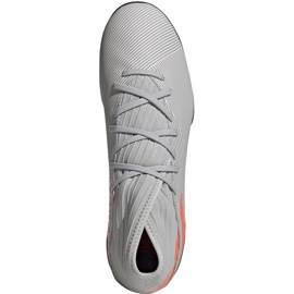 Zapatillas de fútbol adidas Nemeziz 19.3 Tf grises EF8291 1