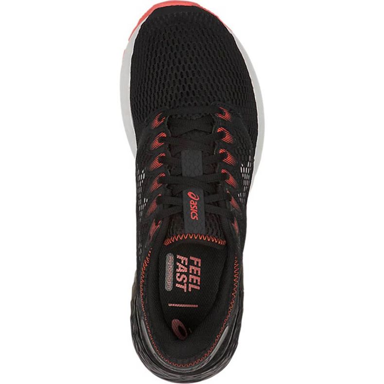 Zapatillas de hombre Asics Roadhawk Ff 2 negro y naranja 1011A136 002 1