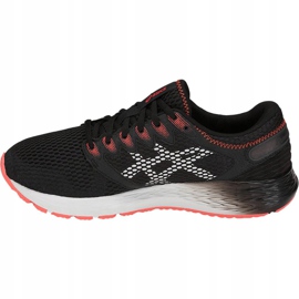 Zapatillas de hombre Asics Roadhawk Ff 2 negro y naranja 1011A136 002 2
