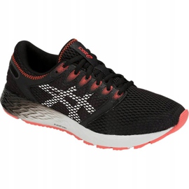 Zapatillas de hombre Asics Roadhawk Ff 2 negro y naranja 1011A136 002 3