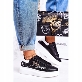 Zapatillas Deportivas De Mujer Zapatillas Con A Fly Black Amour negro 1