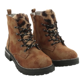 American Club Botas de niñas GC33 BOOTS BROwn marrón marrón 3