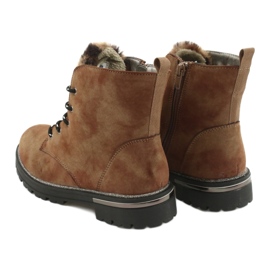 American Club Botas de niñas GC33 BOOTS BROwn marrón marrón 4