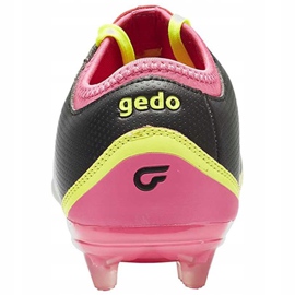 Zapatos de fútbol Gedo Calzsol Fg Calzsol 1602 negro-amarillo-rosa 1602 2