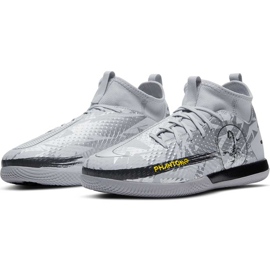Zapatillas de fútbol Nike Phantom Gt Scorpion Academy Dynamic Fit Ic Junior DA2288 001 plata plata 3
