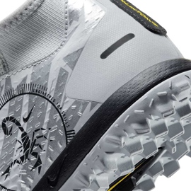 Zapatillas de fútbol Nike Phantom Gt Scorpion Academy Dynamic Fit Tf Junior DA2289 001 plata plata 6