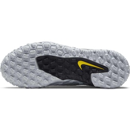 Zapatillas de fútbol Nike Phantom Gt Scorpion Academy Dynamic Fit Tf Junior DA2289 001 plata plata 7
