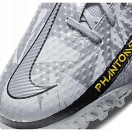 Zapatillas de fútbol Nike Phantom Gt Scorpion Academy Dynamic Fit Tf Junior DA2289 001 plata plata 5