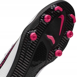 Zapatillas de fútbol Nike Phantom Gt Club Df FG / MG CW6672 160 blanco 7